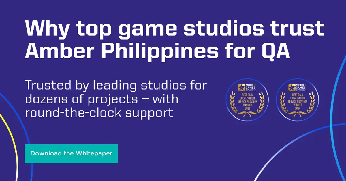 Why top game studios trust Amber Philippines for QA