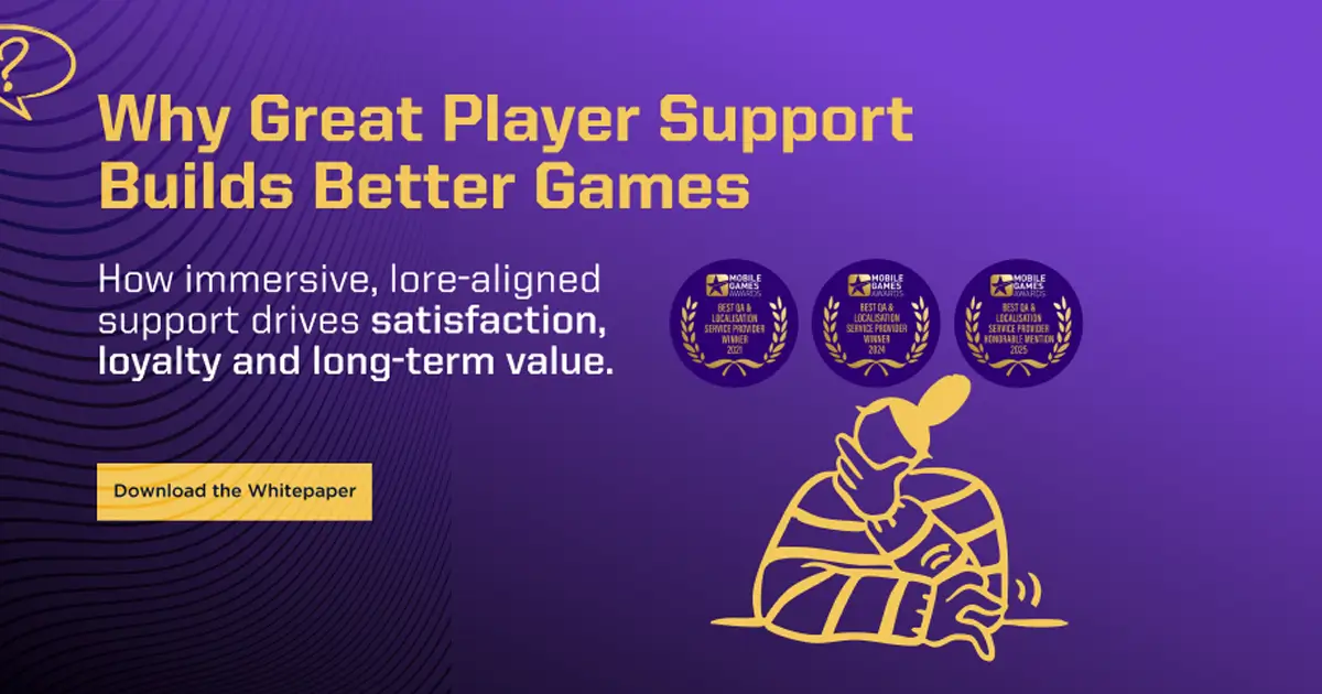 Why Great Player Support Builds Better Games